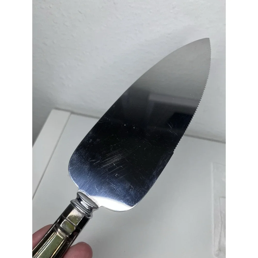 Treasure Masters Sheffield England Steel Wedding Cake Server Utensils